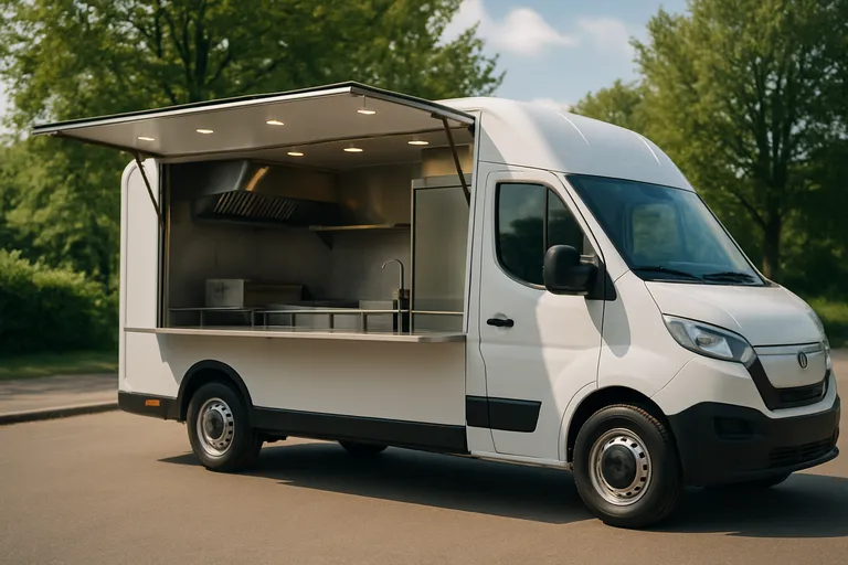 Wat is een elektrische foodtruck?